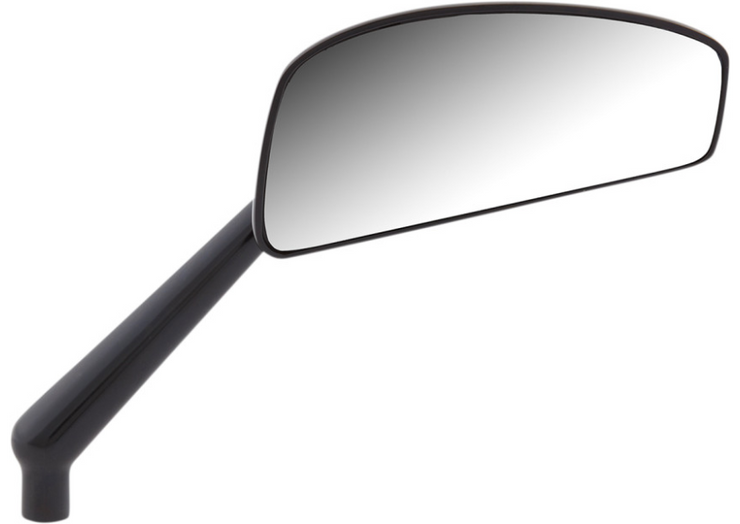 Arlen Ness Tearchop Mirror - Left Mirror - Black