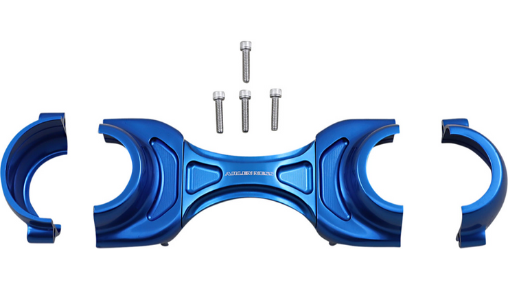 Arlen Ness Method Fork Brace - 49mm - Blue Anodized