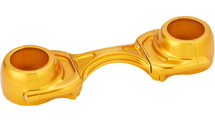 Arlen Ness Method Fork Brace - 49mm - Gold Anodized