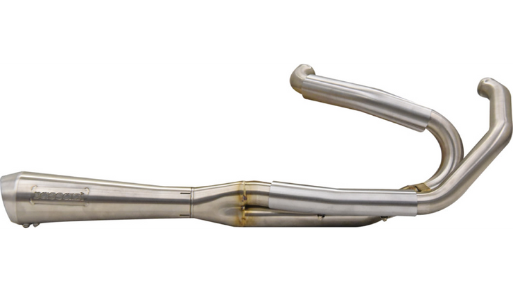 Bassani Xhaust Competition 2 Race 2-Into-1 Exhaust System - 17 & Newer Touring WITH MID CONTROLS