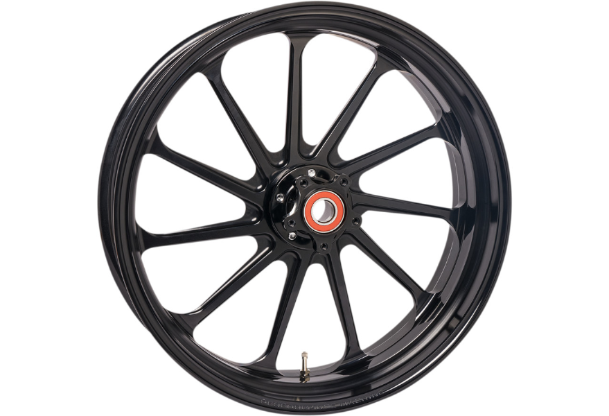 Performance Machine Assault Wheel - Front - Black - 21"x3.5" - Fits 14-20 Touring Models