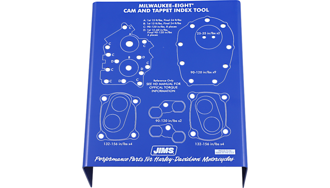 Jims Hardware Organizer - 17 & Newer M8 Powertrain Models - Cam Chest