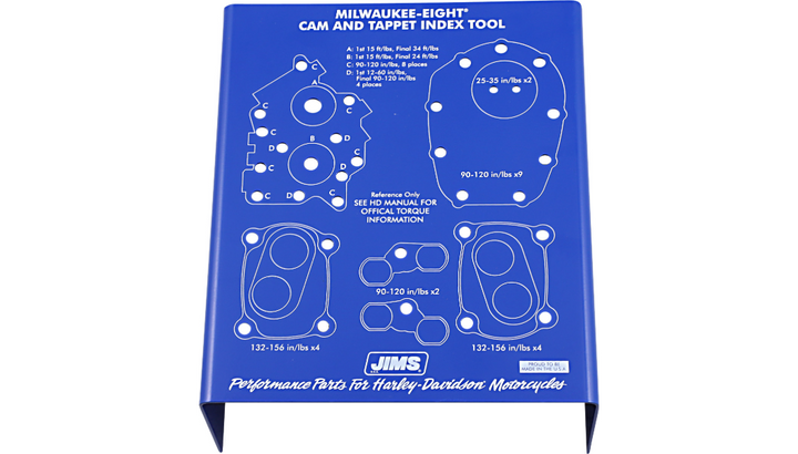 Jims Hardware Organizer - 17 & Newer M8 Powertrain Models - Cam Chest