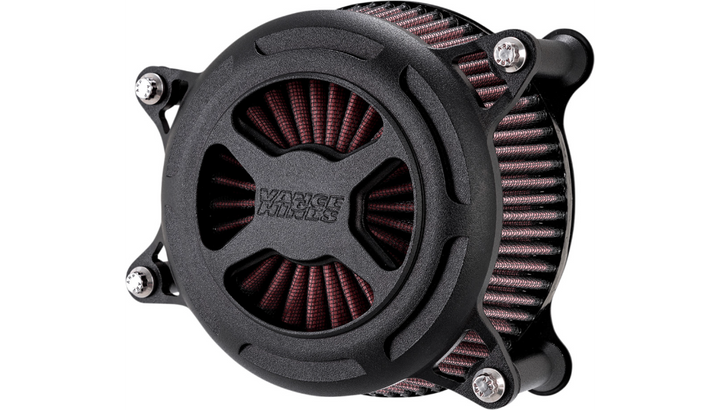 Vance & Hines V02 X Air Cleaner - Wrinkle Black - 91-21 XL