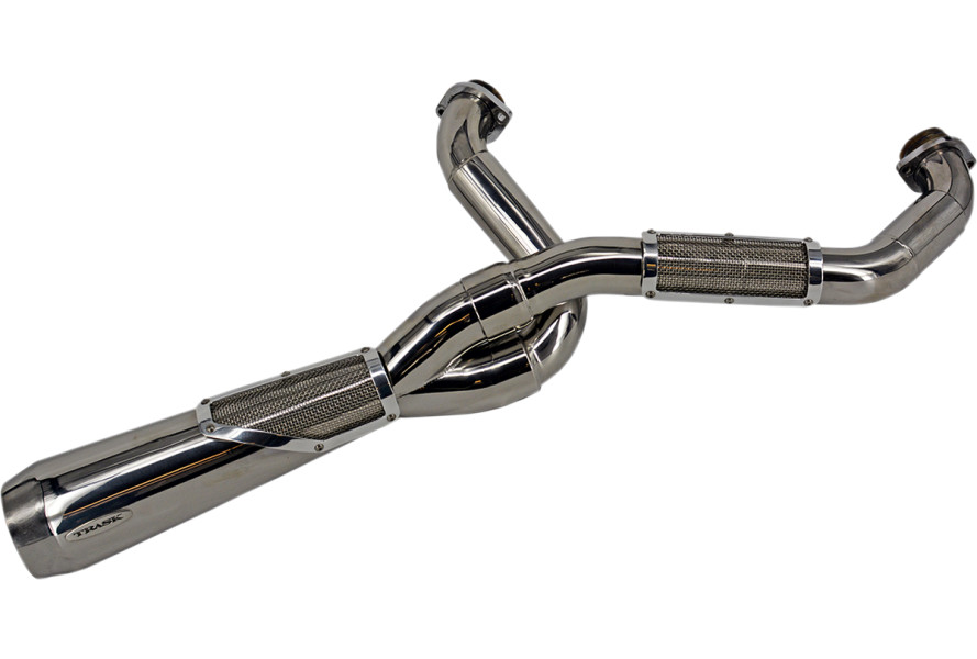 Trask Big Sexy 2 Into 1 Exhaust System Polished Stainless Fits