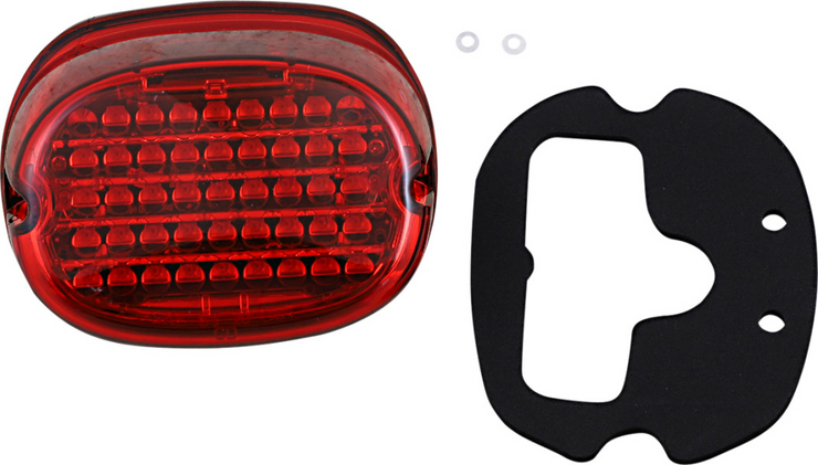 Custom Dynamics Low-Profile LED Taillight - No Window - Red