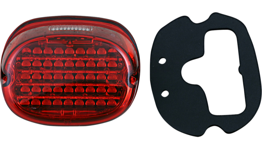 Custom Dynamics Low-Profile LED Taillight - Top Window - Red