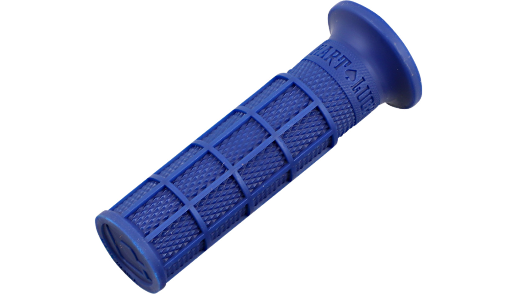 ODI Hart-Luck Signature Full-Waffle Slip-On Grips - Blue