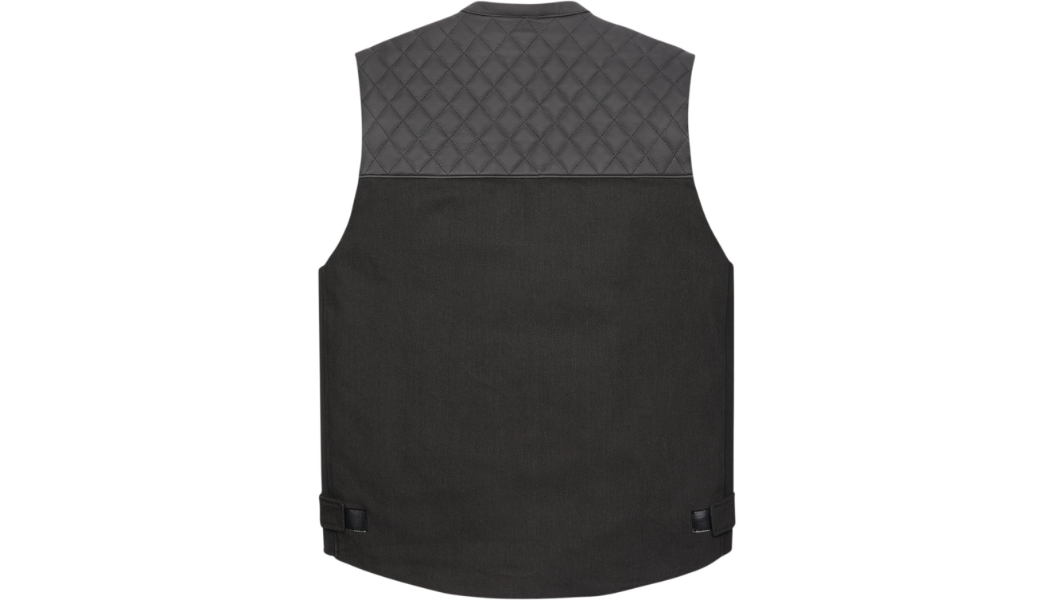 Icon Chamonix Denim Vest - Black