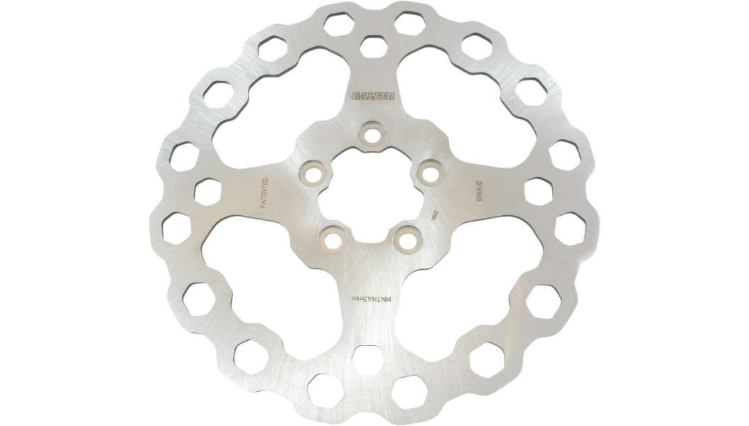 Galfer Cubiq Rear Brake Rotor - Solid Mount - 08-20 Touring