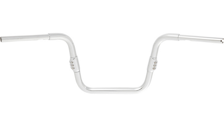 Arlen Ness 1-1/4" 3-Way Adjustable Handlebars - Chrome - High Life (10.5" Rise) - Fits 15-20 FLTRX/FLTRU/FLTRK (1-1/4" Clamping Area)