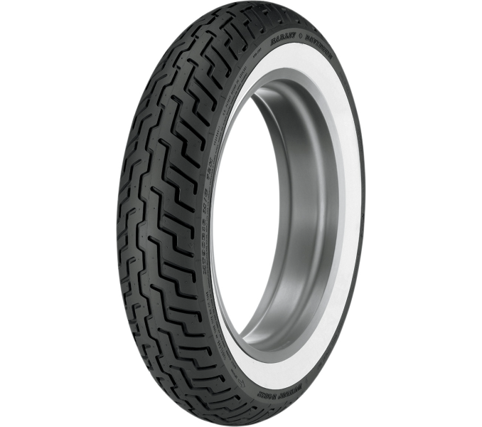 Dunlop D402 Tire - Front - Wide White Sidewall