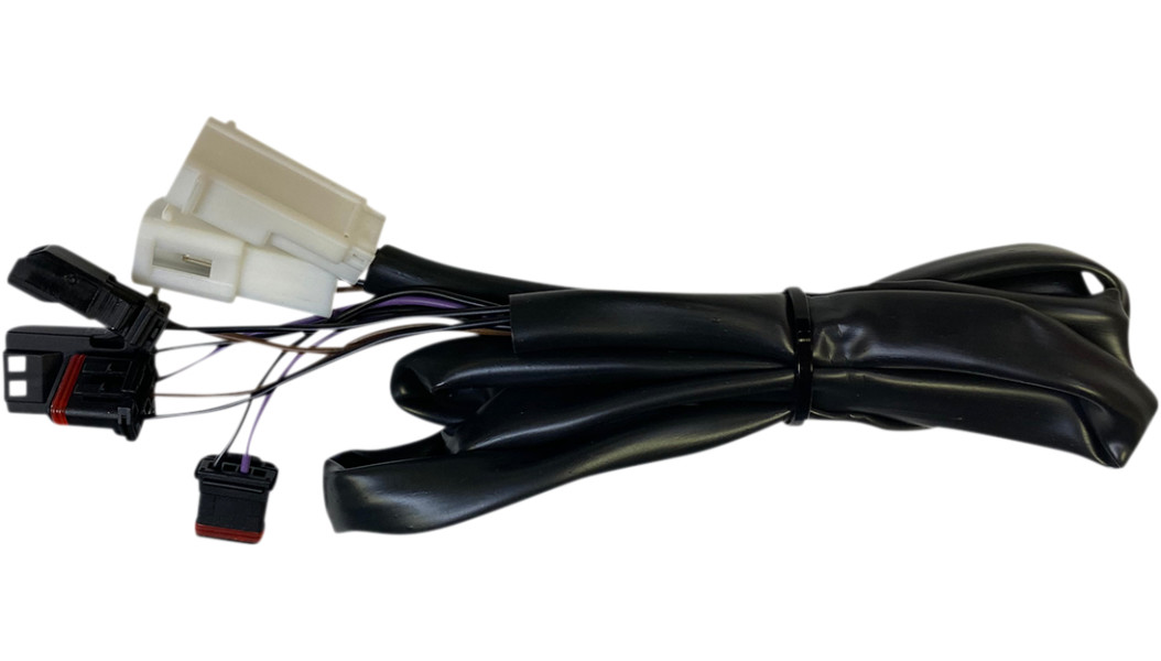 Custom Dynamics Integrated Tail Light Harness - 18-21 FXLR/FXLRS Models