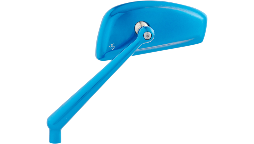 Arlen Ness Tearchop Mirror - Left Mirror - Blue