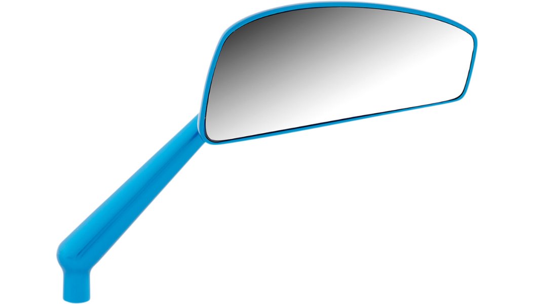 Arlen Ness Tearchop Mirror - Right Mirror - Blue