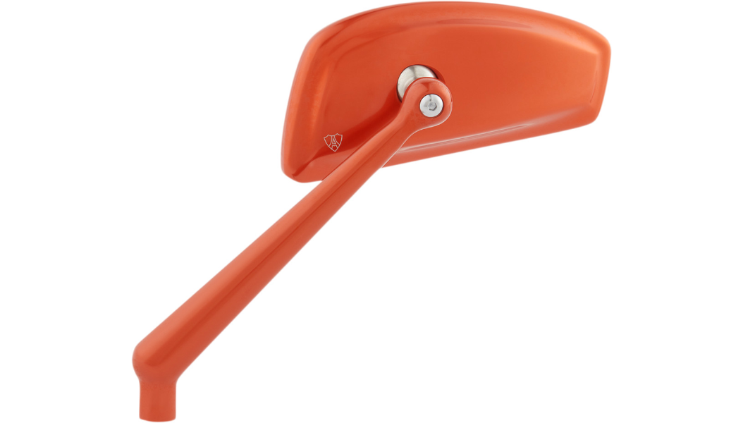 Arlen Ness Tearchop Mirror - Left Mirror - Orange