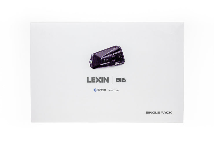 Lexin Moto G16 - 16 Rider Intercom W/Advanced LexinPulse Sound & Music Sharing