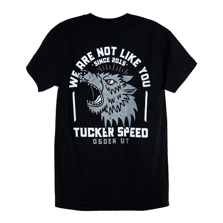 Tucker Speed "Not Like You" T-Shirt - Black
