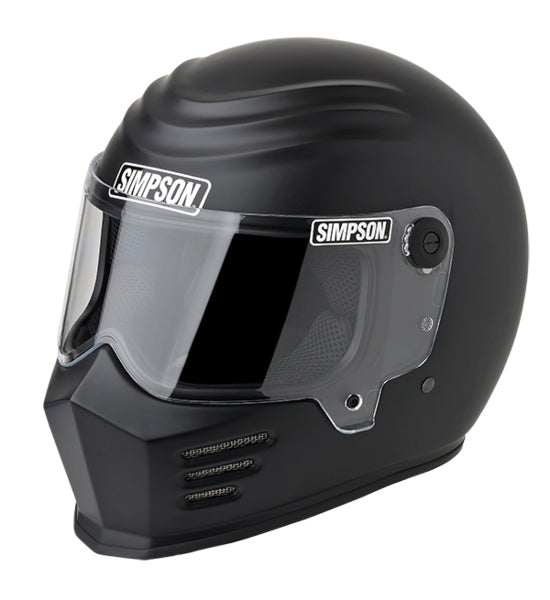 Simpson Outlaw Bandit Helmet - Matte Black