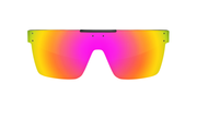 Heatwave Visual Quatro Sunglasses: Aqua Splash Customs