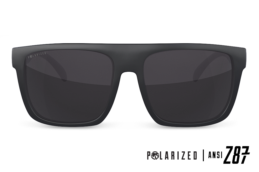 Heatwave Visual Regulator Sunglasses: Black Polarized (4758667001933)