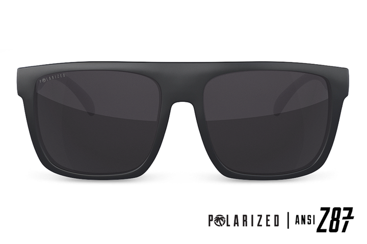 Heatwave Visual Regulator Sunglasses: Black Polarized (4758667001933)