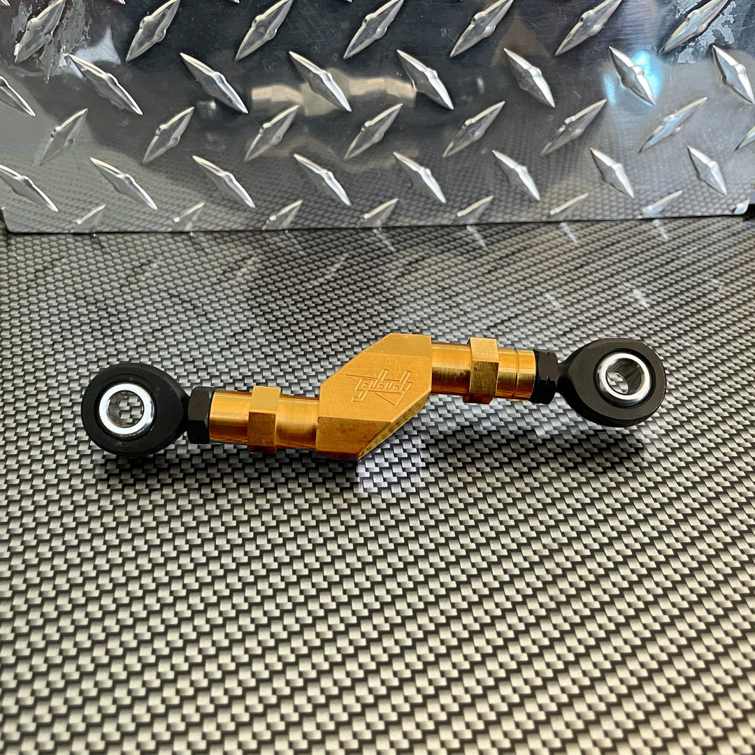 Greene Brothers Designs Brake Linkage - M8 Softail - Gold