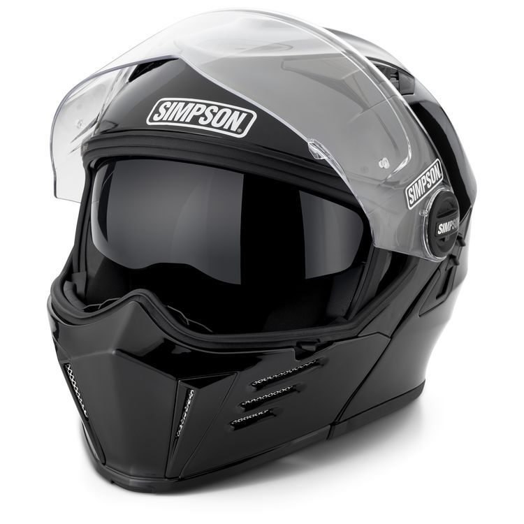 セキュリティ・セーフティ SIMPSON MOD Bandit Black Simpson Mod Bandit Helmet - Black – Tucker Speed