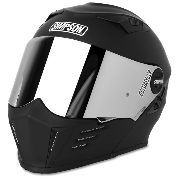 Simpson Mod Bandit Helmet - Matte Black – Tucker Speed