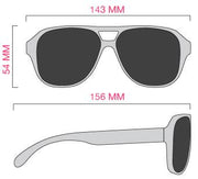Heatwave Visual Super Cat Sunglasses: Tortoise / Black Lens