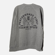 Tucker Speed Performance First Raglan Crew - Nickel