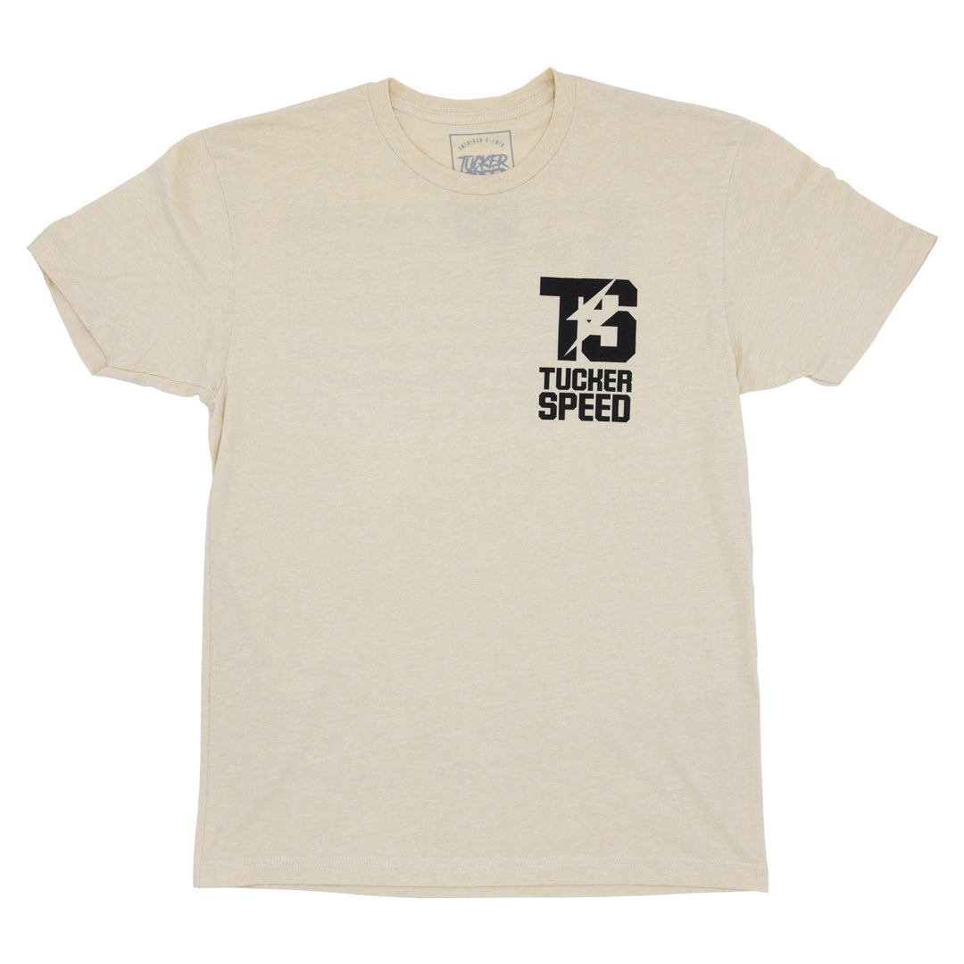 Tucker Speed Flag T-Shirt - Tan