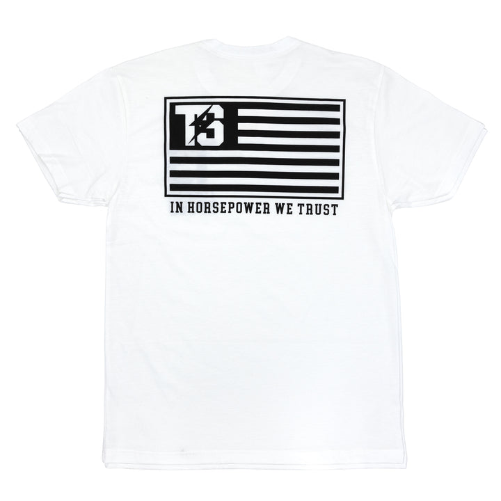 Tucker Speed Flag T-Shirt - White