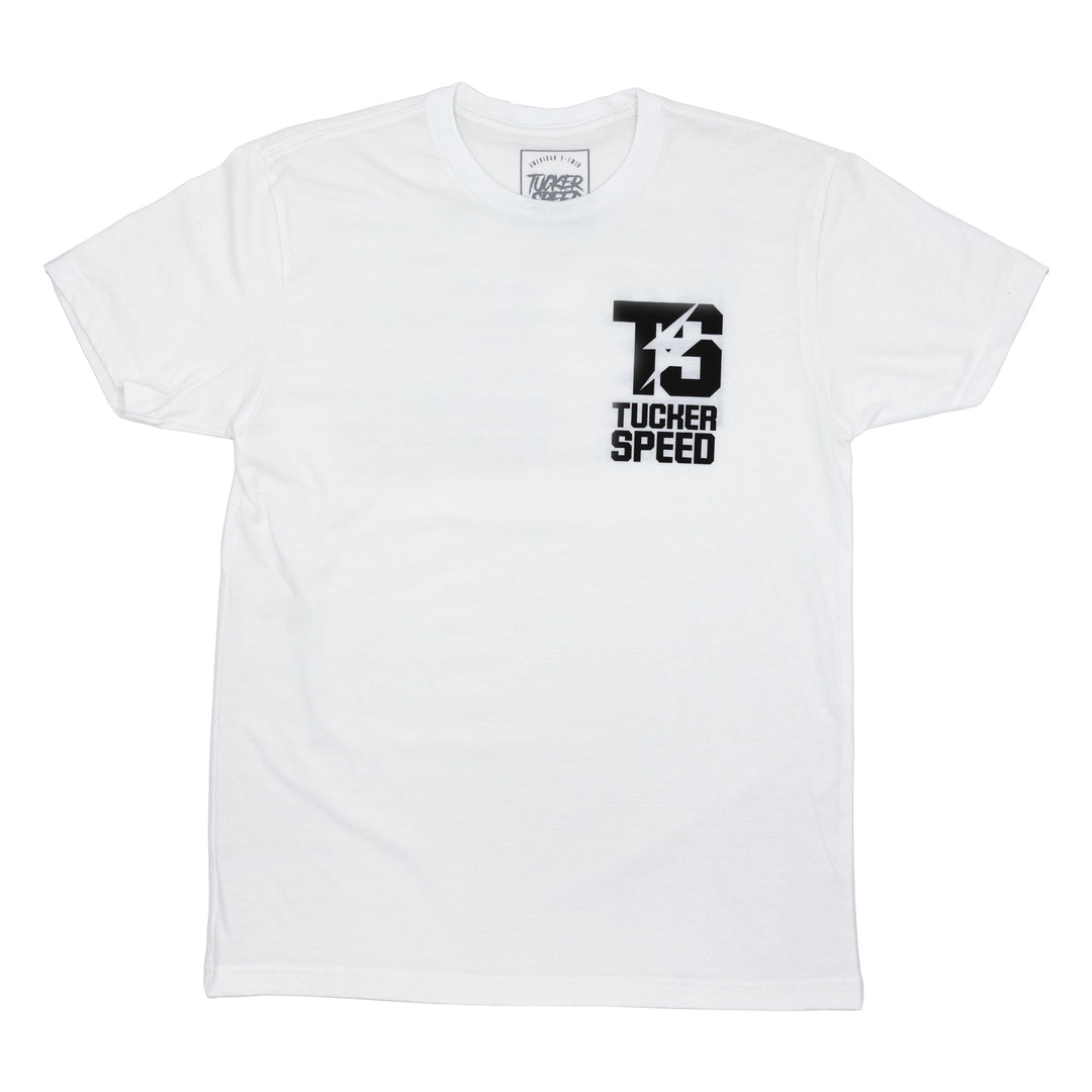 Tucker Speed Flag T-Shirt - White