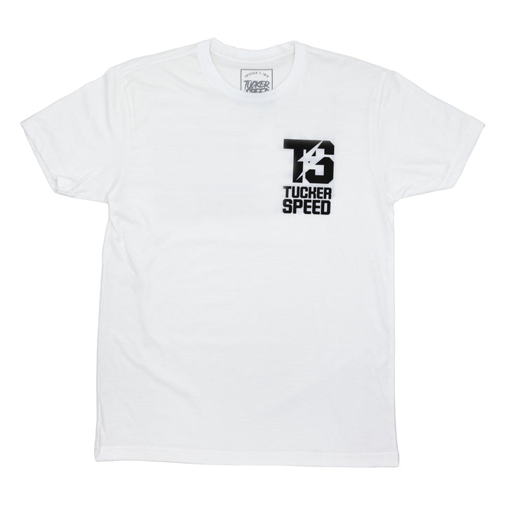 Tucker Speed Flag T-Shirt - White