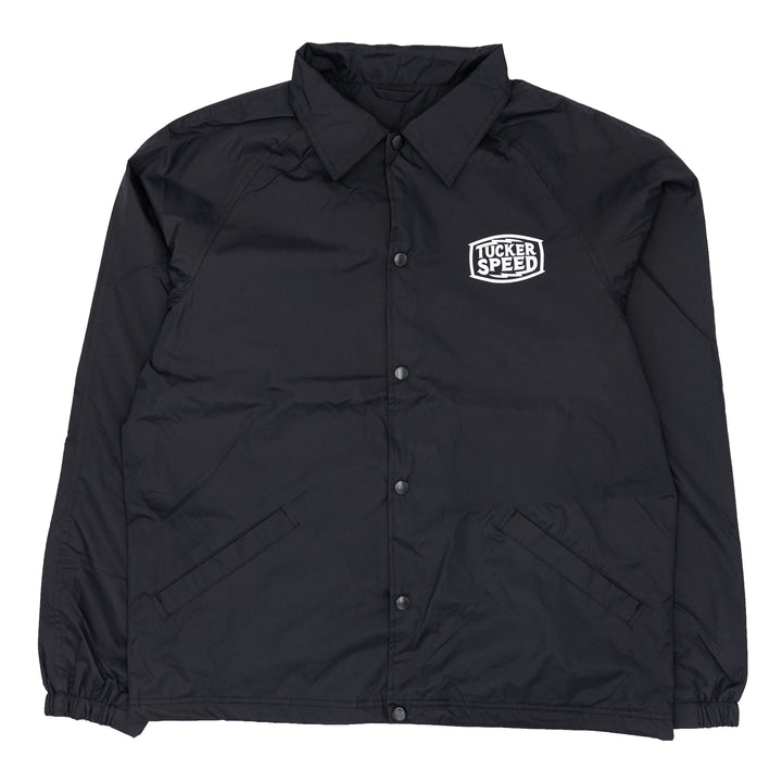 Tucker Speed V-Twin Performance Specialists Lined Coach Jacket - Black