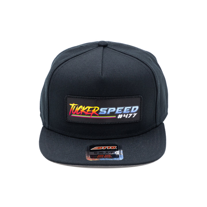 Tucker Speed Race Patch Hat - Black