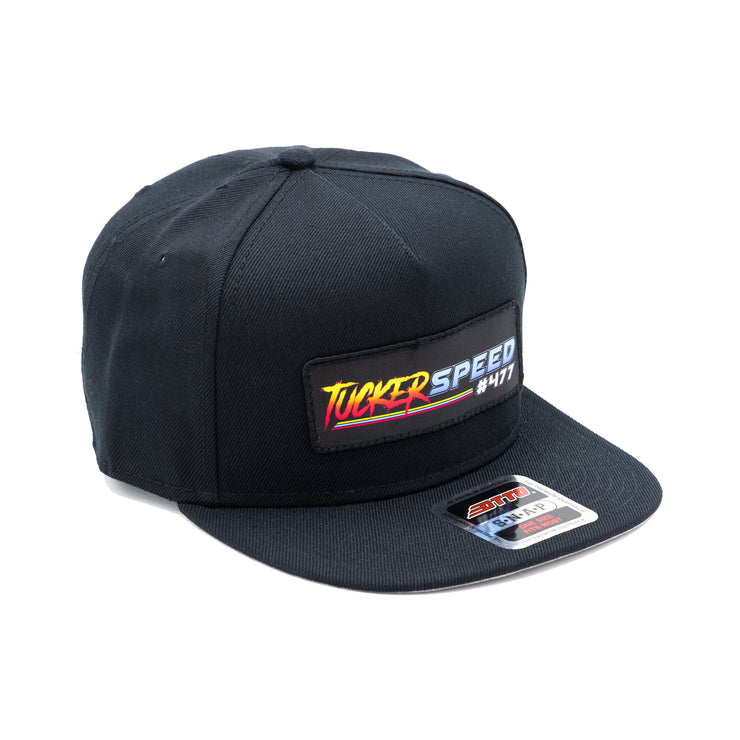Tucker Speed Race Patch Hat - Black