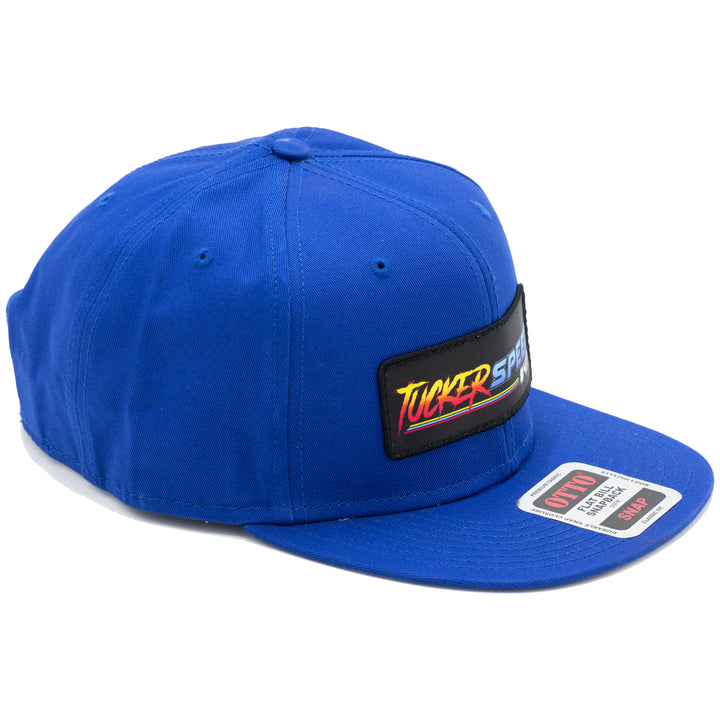 Tucker Speed Race Logo Patch Hat - Blue