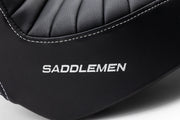 Tucker Speed Custom Saddlemen Step Up Seat - 2018 & Newer FXLR/FLSB - Rear Lattice Stitch / Tuck and Roll Front