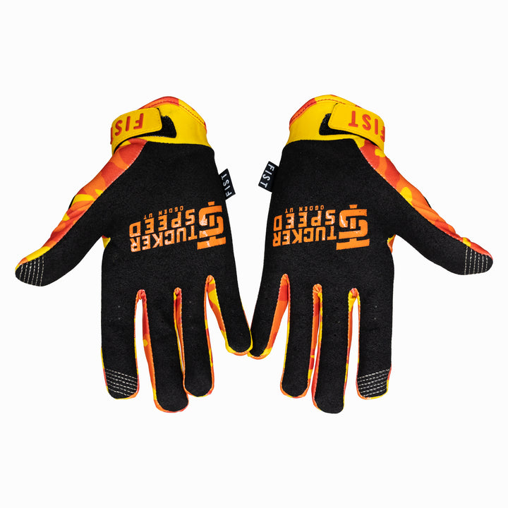 Tucker Speed Camo Glove - Orange