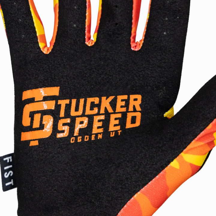 Tucker Speed Camo Glove - Orange