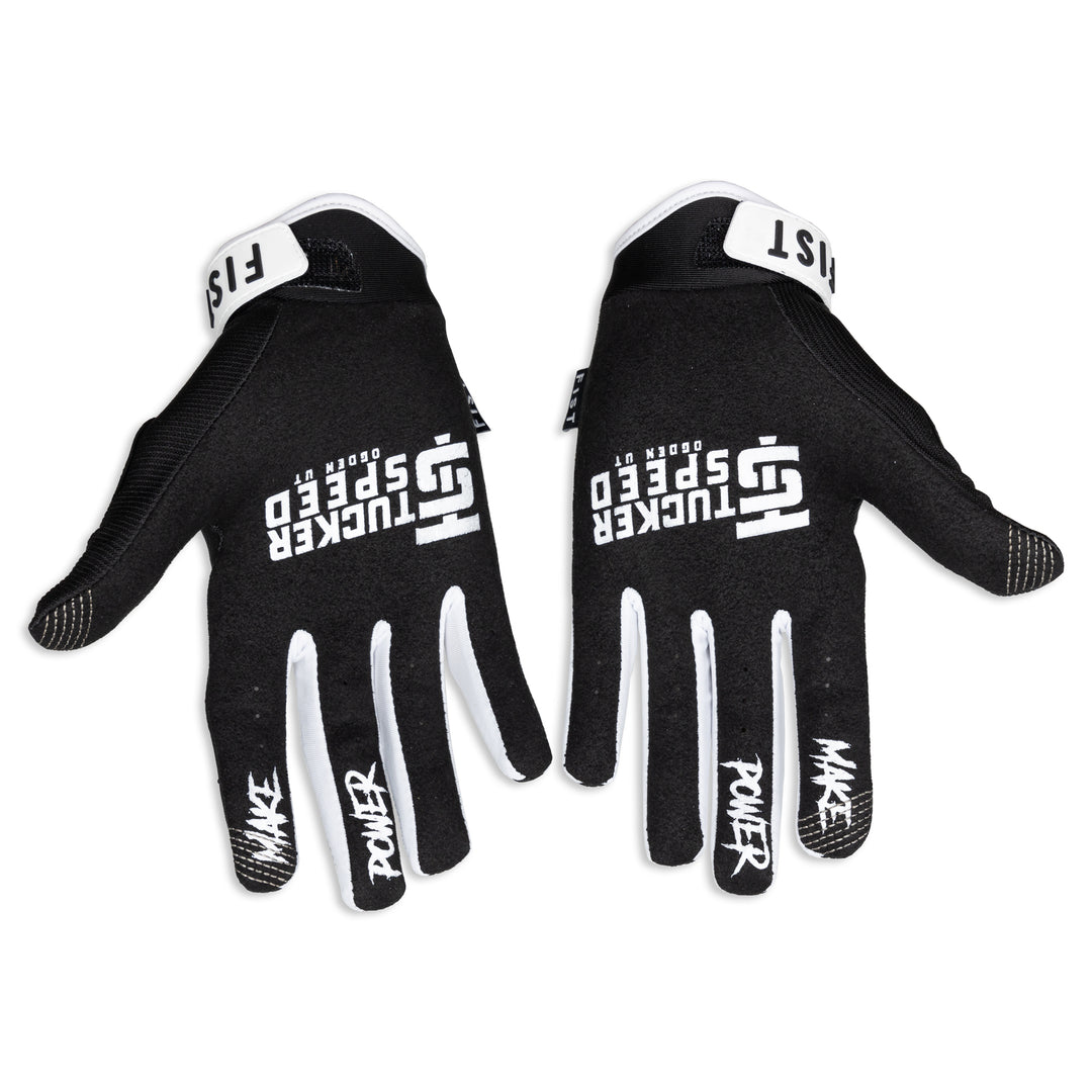 Tucker Speed Icon Glove - Black/White