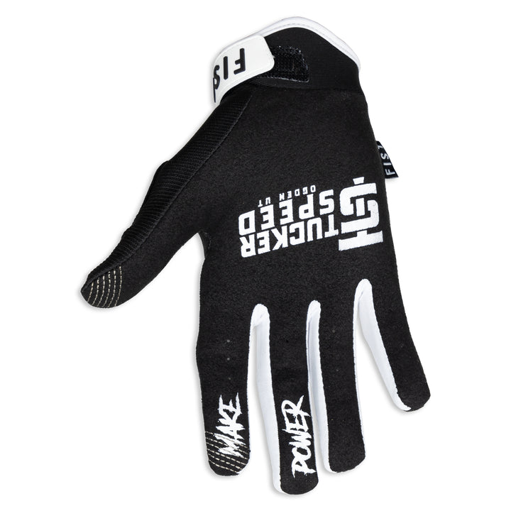 Tucker Speed Icon Glove - Black/White