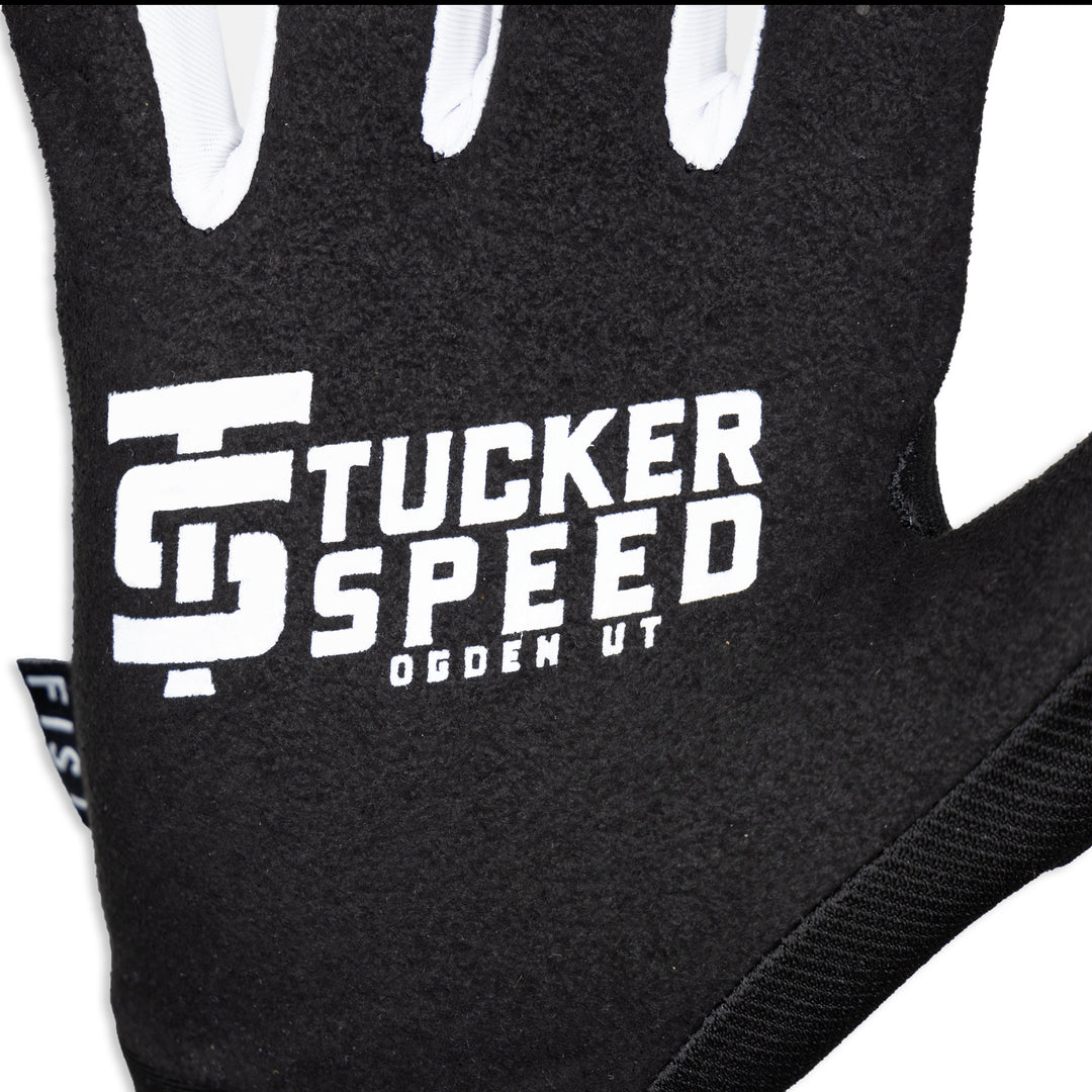 Tucker Speed Icon Glove - Black/White