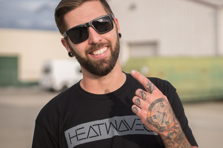 Heatwave Visual Vise Sunglasses: Black (4758692626509)