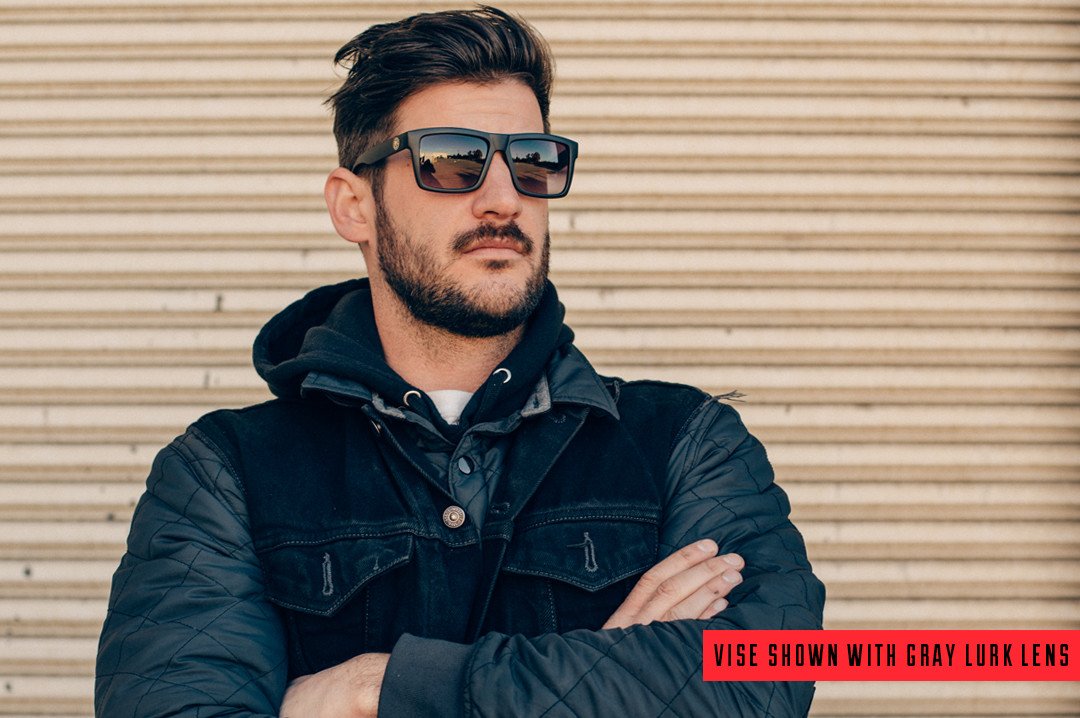 Heatwave Visual Vise Sunglasses: Black (4758692626509)